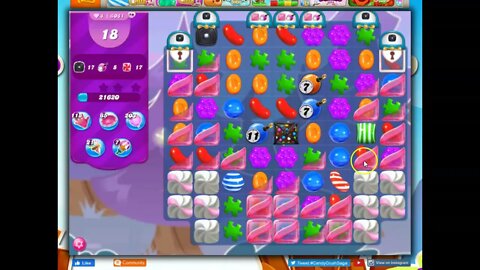Candy Crush Level 6081 Talkthrough, 30 Moves 0 Boosters