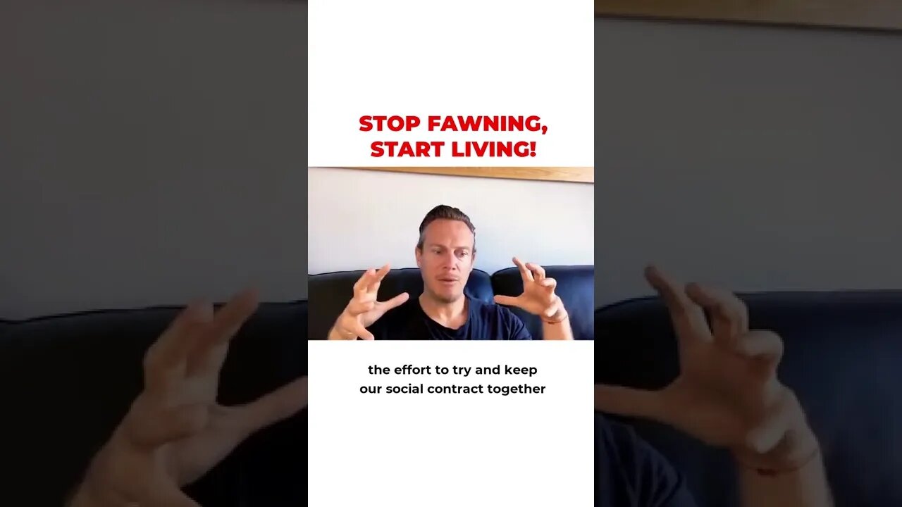 Stop Fawning, Start Living