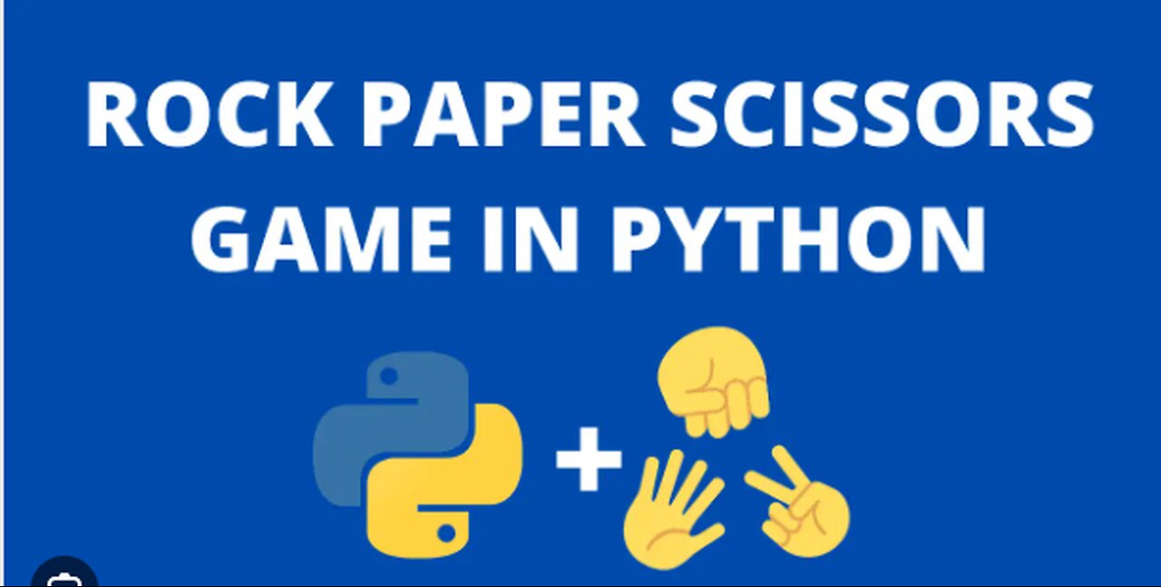 Rock Paper Scissors game in Python