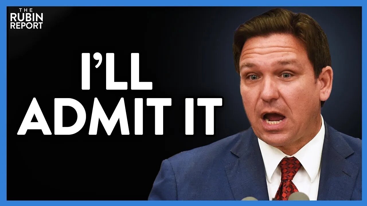 DeSantis Says What Few Will Admit About College & Income | @The Rubin Report