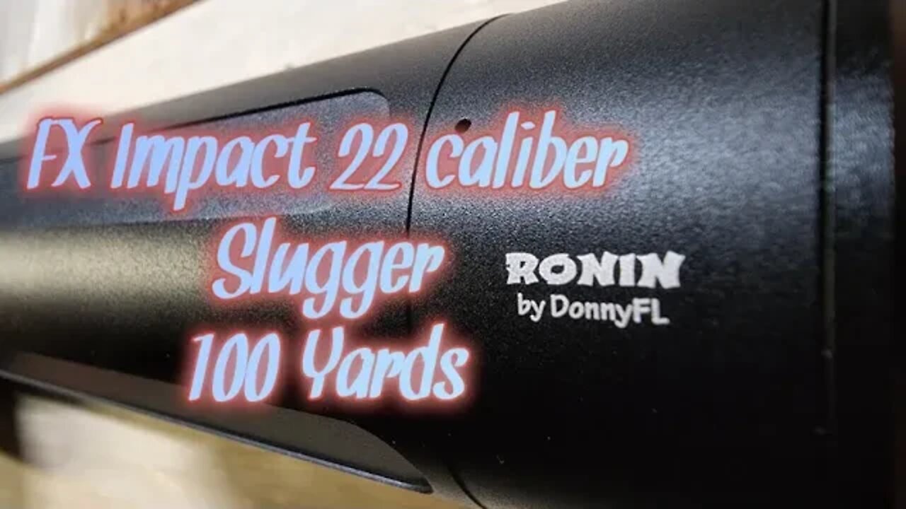 FX Impact M3 Slugger first time at 100