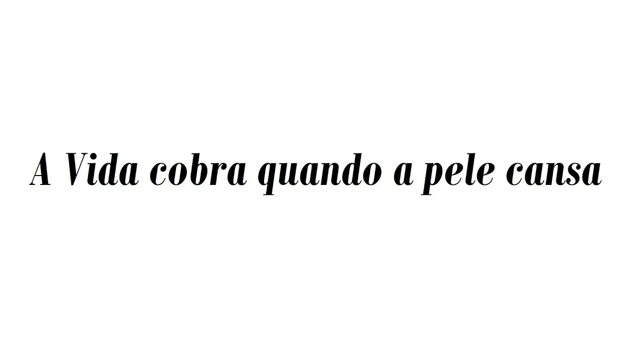 A Vida cobra quando a pele cansa | Filme Completo | @Raspa do tempo