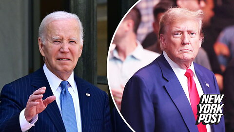 Trump and Biden dead even just over a week out from the debate: poll