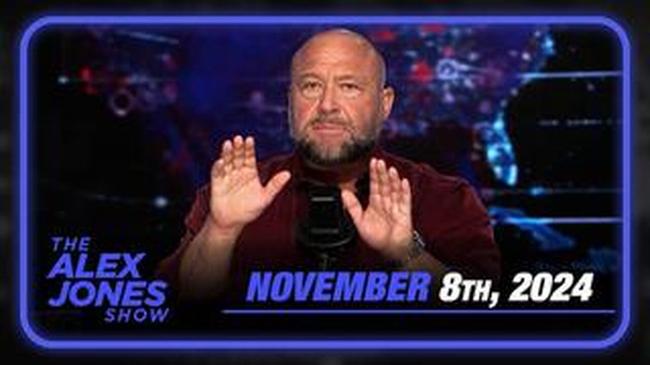 ALERT: Alex Jones Warns Trump How Globalists Plan To Hurt Us & How To Stop Them! FULL SHOW 11/8/24