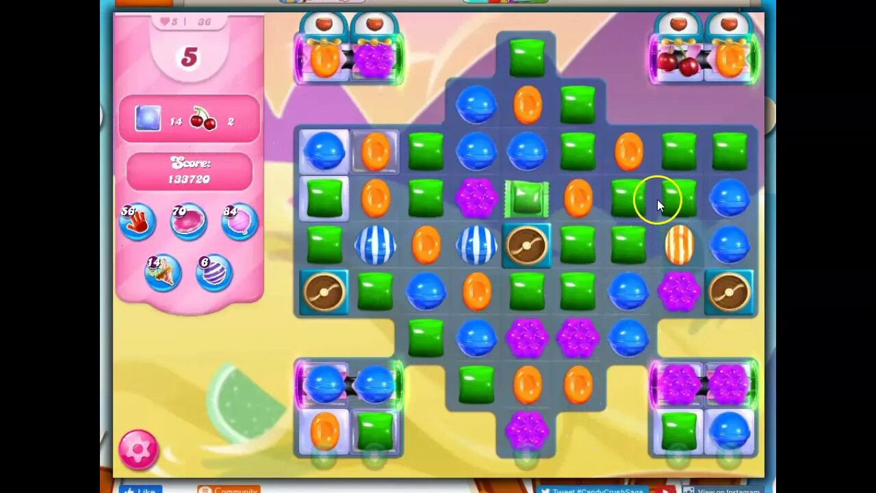 Level 3126 in Reality Levels; Saltnado: Level 36 Audio Talkthrough for Candy Crush Saga