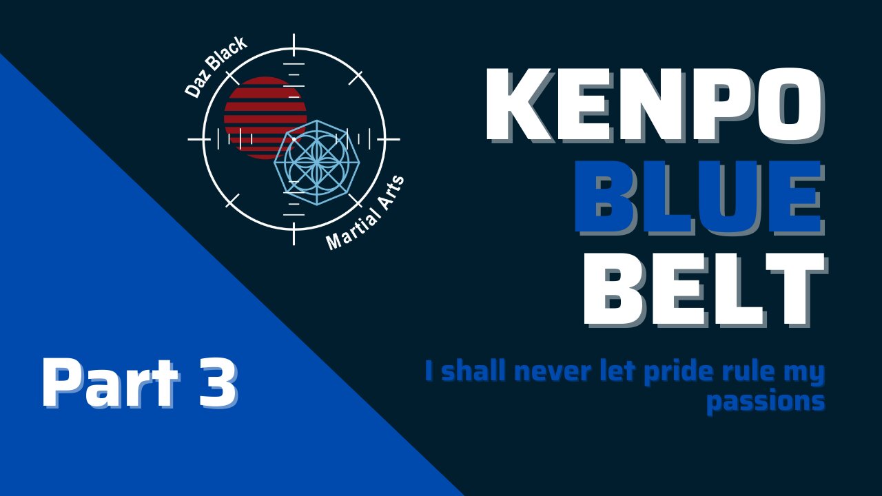 Blue Belt Kenpo Techniques 7-9