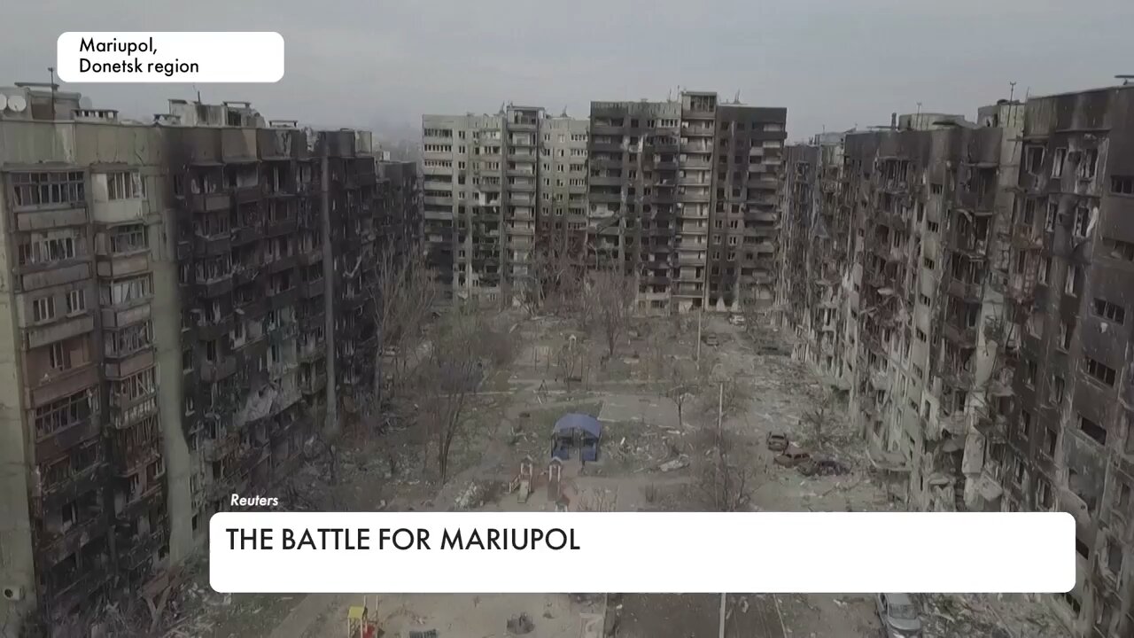 The battle for #Mariupol continues. #Ukraine
