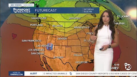 ABC 10News PinPoint Weather With Meteorologist Angelica Campos