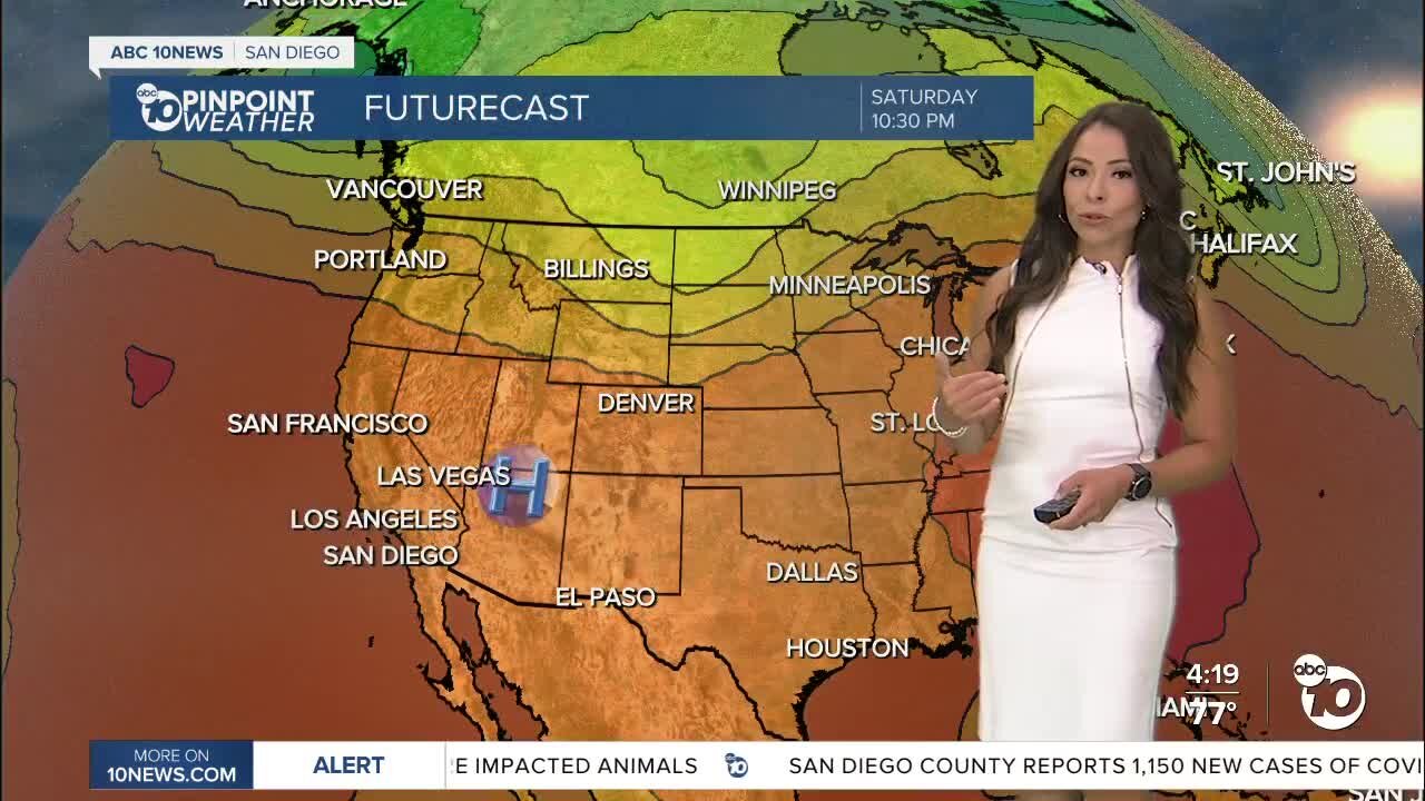 ABC 10News PinPoint Weather With Meteorologist Angelica Campos