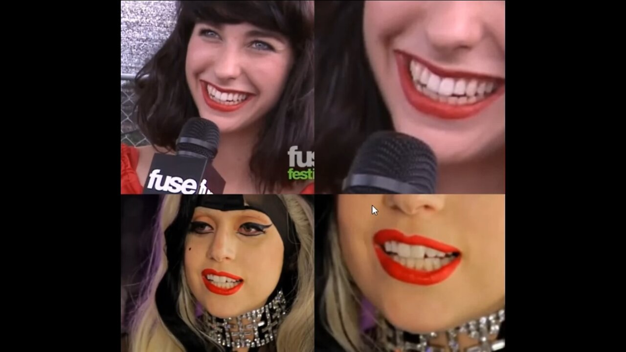 Proving Lady Gaga's Characters Using Just Their Teeth