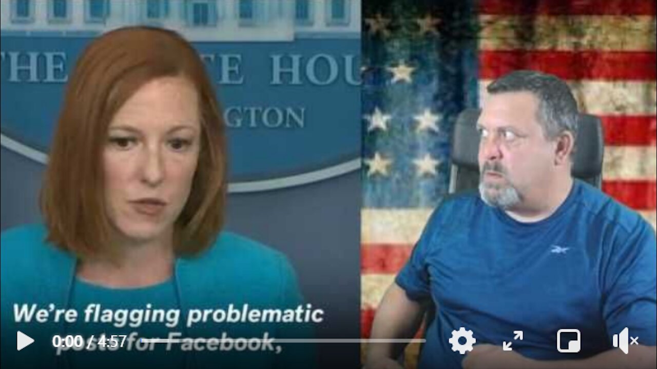 JENN PSAKI ADMITS COLLUSION WITH BIG TECH