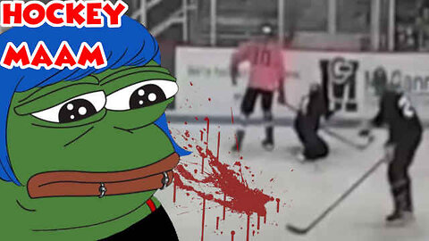 Transgender Hockey Maam Concusses Biological Female Player