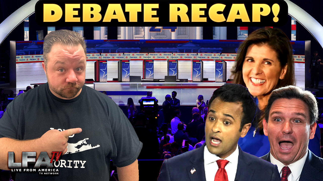 GOP DEBATE RECAP... IT WAS WILD! | LOUD MAJORITY 11.9.23 12pm