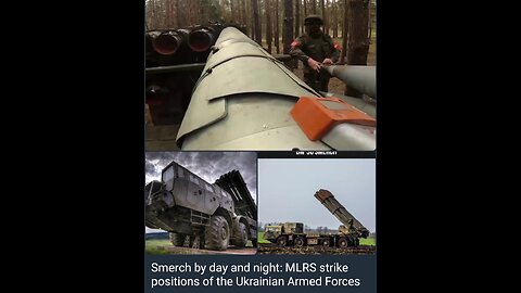 DENAZIFIER Smerch by day and night: MLRS strike positions of the Ukrainian Armed Forces