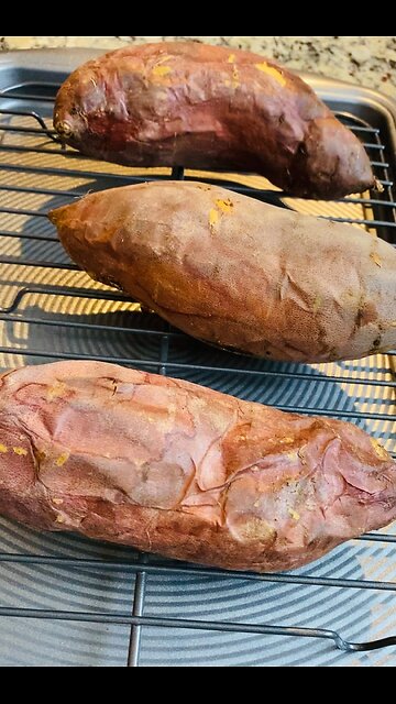 Oven Baked Sweet Potato 烤箱红薯