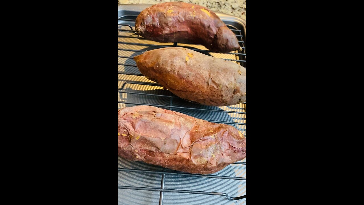 Oven Baked Sweet Potato 烤箱红薯