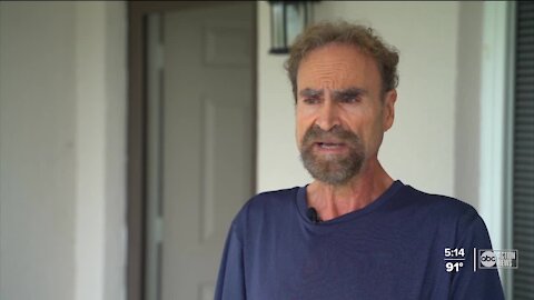 Tampa Bay homeowner stuck in hot house for days while he waited on warranty company to send help