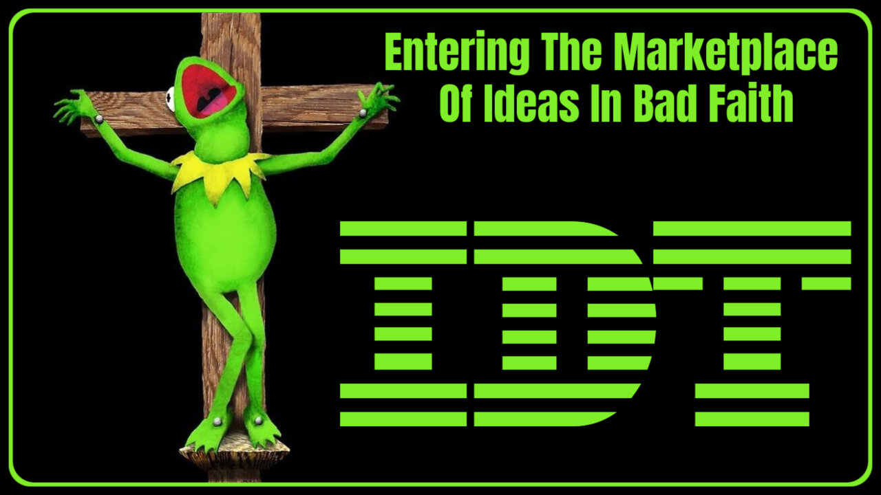 Intellectual Dollar Tree 128 - The Crucifixion Of The Frog