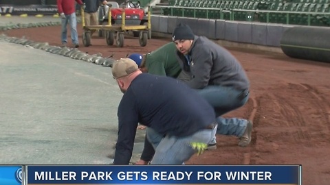 What happens to Miller Park in the winter?