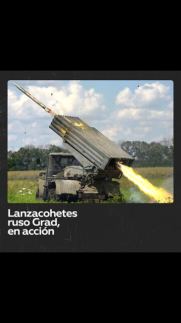 Lanzacohetes Grad ruso destruye un bastión de las Fuerzas Armadas de Ucrania