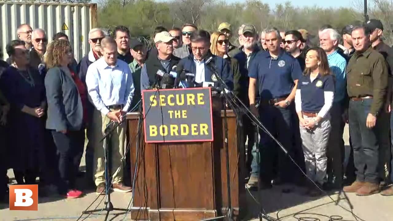 Speaker Mike Johnson Holding Press Briefing on Border Security | Breitbart