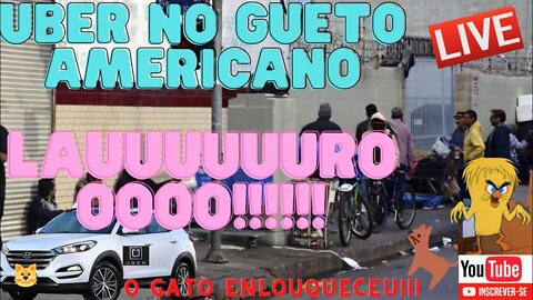 Uber na América em plena noite de sábado!