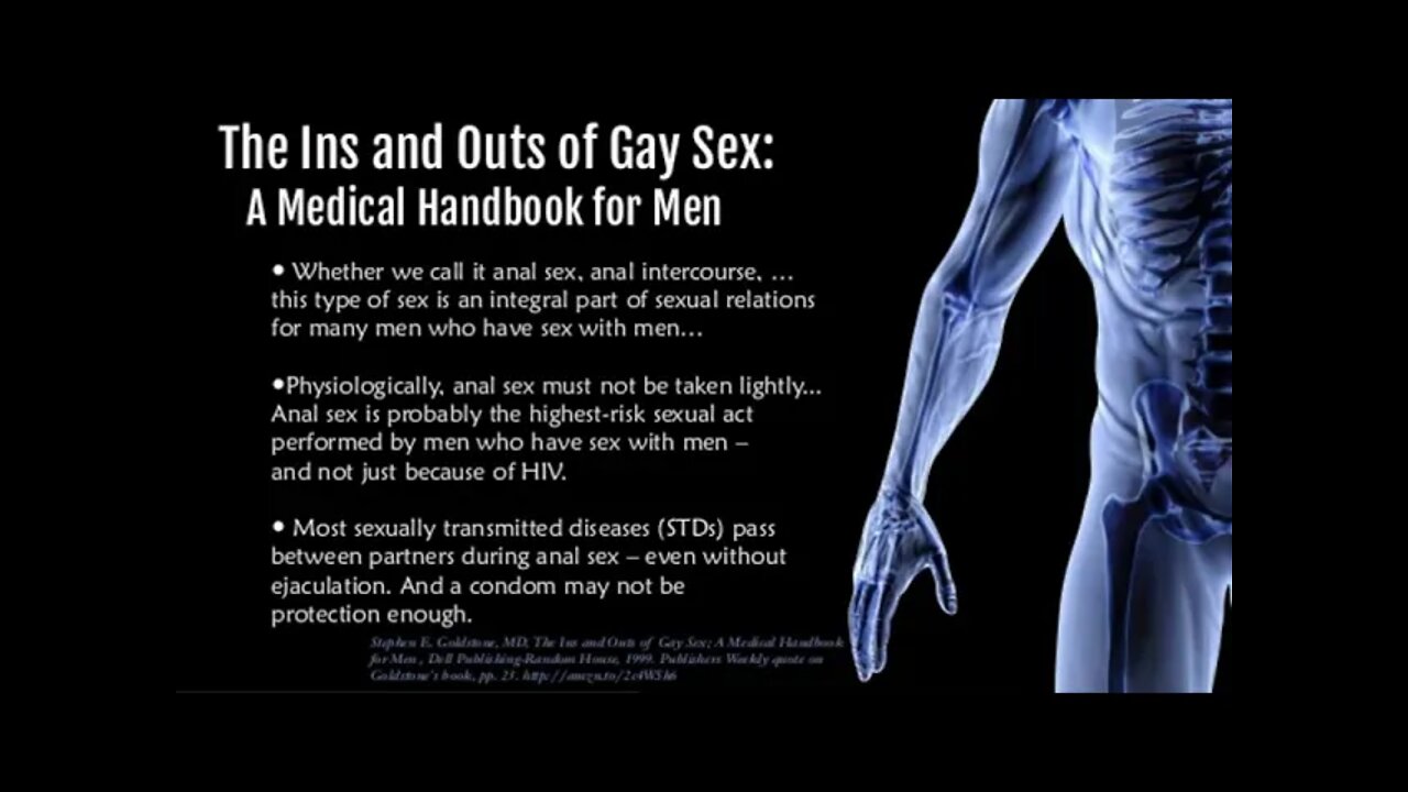 Anal sex has high risk of AIDS. Doesnt have to be male homosexuality, but sex activity in general