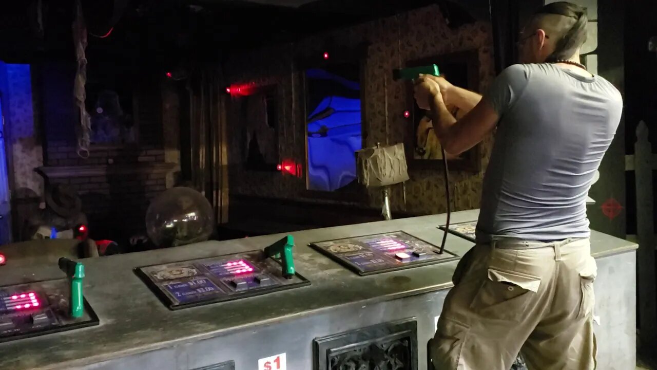 Playing John Wick At Coney Island Zombie House ☯ Modern Combat Taiji Chuan