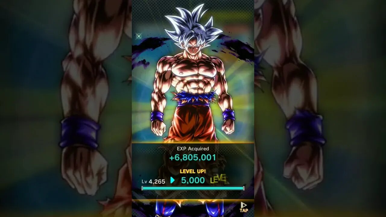 Deixando Goku MUI Level Max e Full Soul Boost!!!#dragonBall #dblegends #dbl4thAnniversary #GokuMUI