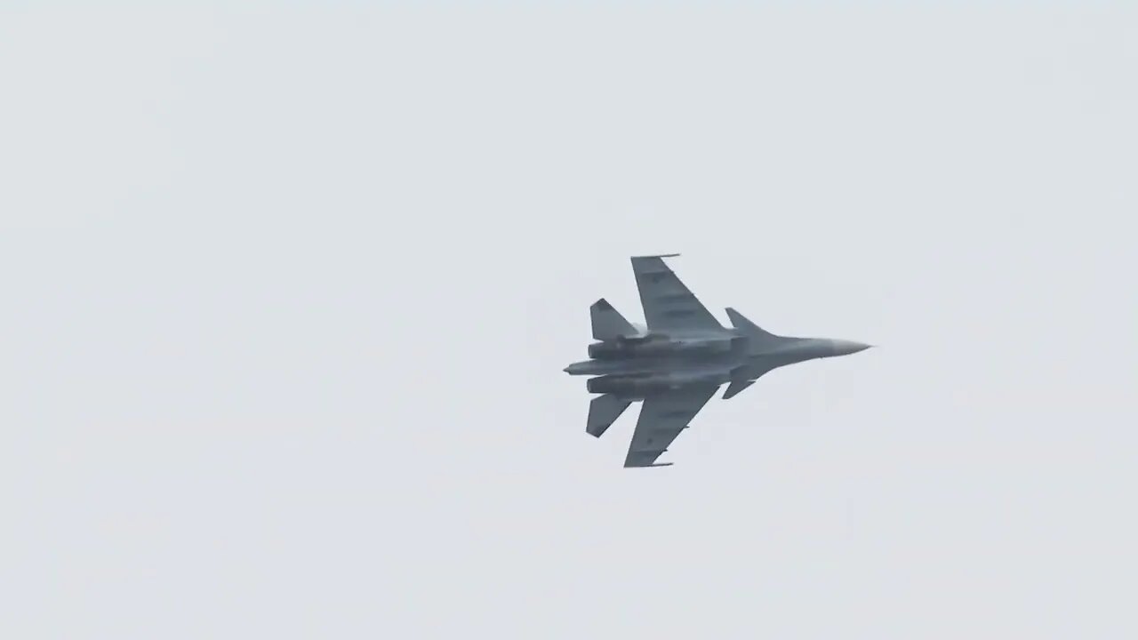 Air combat between fighters of the Russian Aerospace Forces and the Belarusian Air Force !!