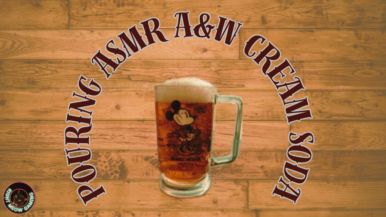 Pouring ASMR A&W Cream Soda sooo fizzy!
