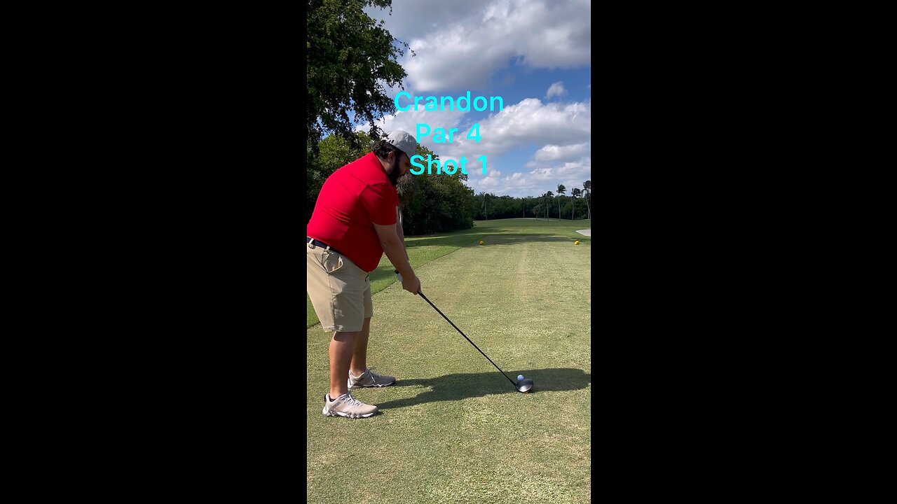 Golfing in KeyBiscayne with Tony