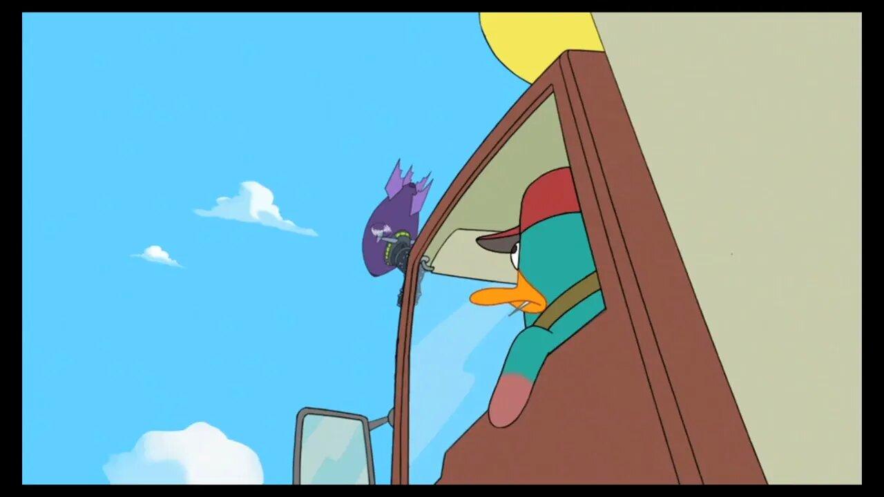 A Platypus Driving a Bannana Truck | Phineas and Ferb