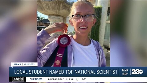 Kern's Kindness: Bakersfield student named top student scientist