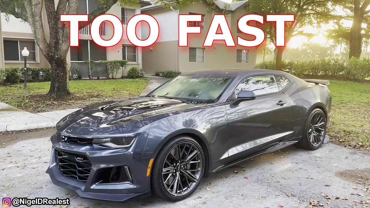 First Drive in My 2021 Camaro ZL1