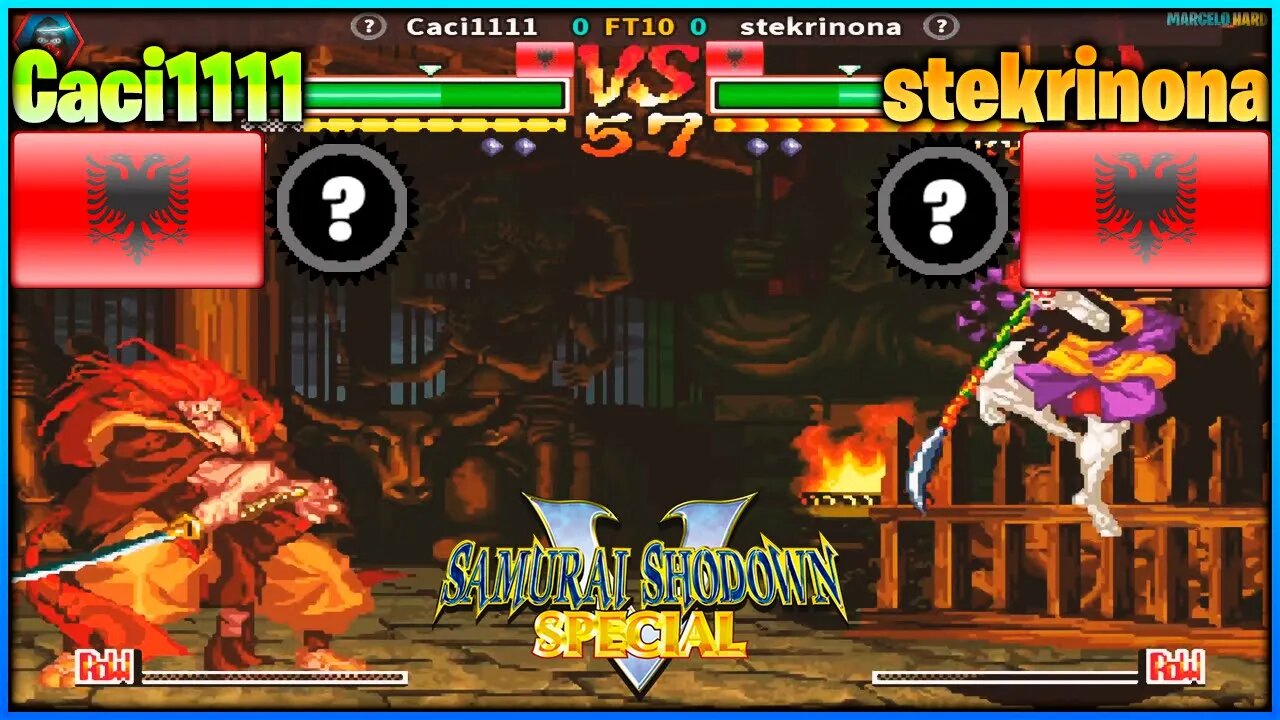 Samurai Shodown V Special (Caci1111 Vs. stekrinona) [Albania Vs. Albania]