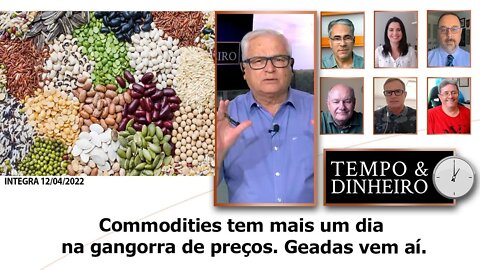 Commodities tem mais um dia na gangorra de preços. Geadas vem aí