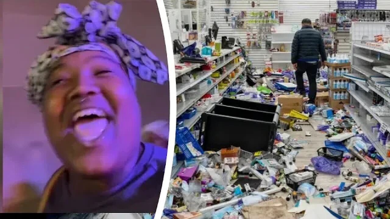 Influencer Blames "Racism" For Arrest After Looting Stores.