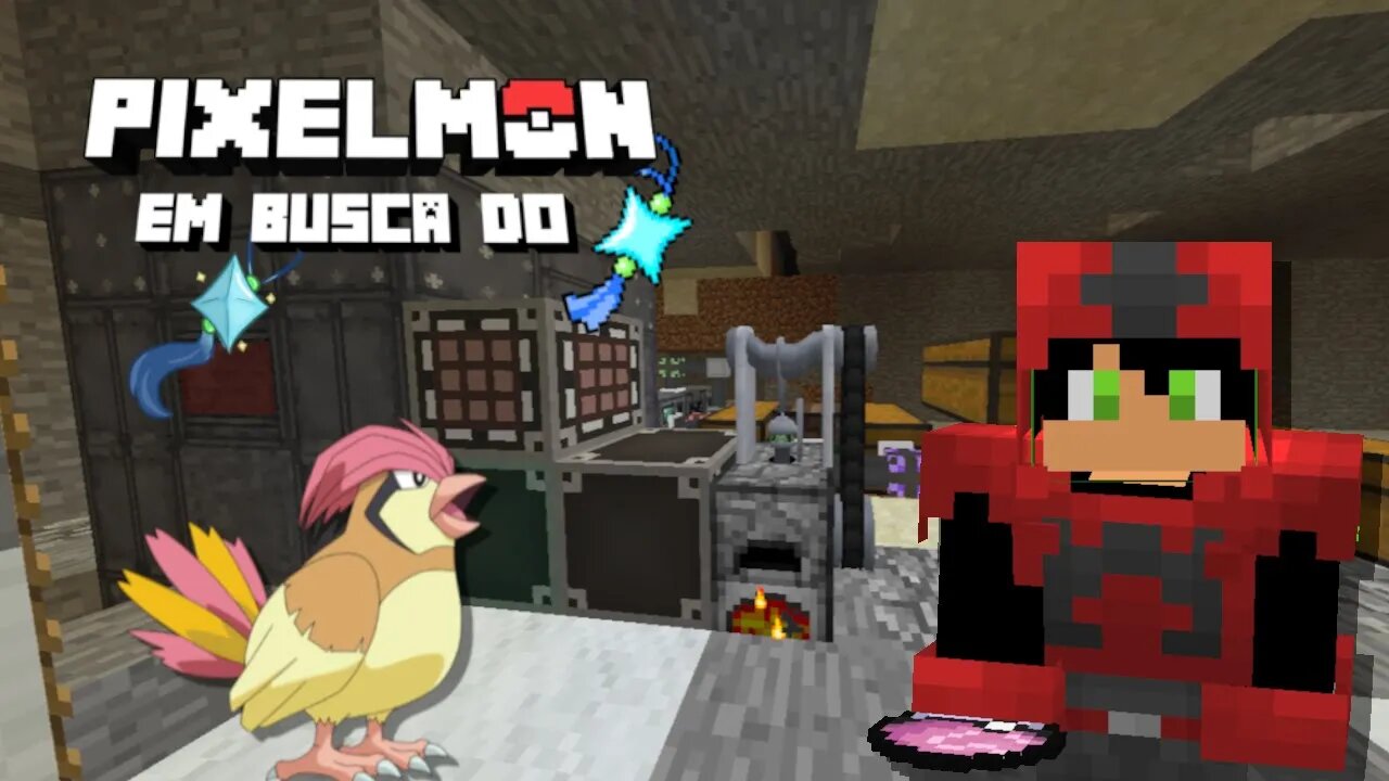 Pixelmon: Em Busca do Shiny Charm - Episódio 3 - Pidgeotto!