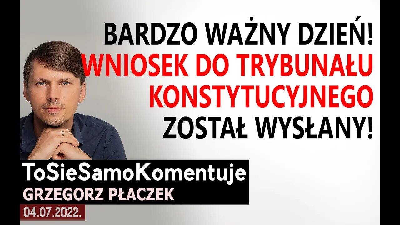 BARDZO WAŻNY DZIEŃ! Wniosek do Trybunału Konstytucyjnego został wysłany! Udało się!