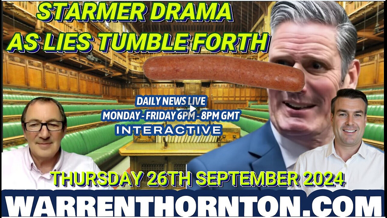STARMER DRAMA AS LIES TUMBLE FORTH WITH WARREN THORNTON & PAUL BROOKER