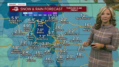 Winter weather advisories in effect Thursday for snow, cold along Front Range