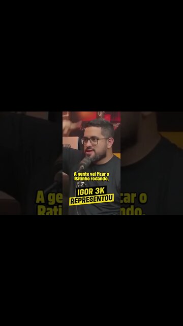 IGOR 3K DESTILOU SABEDORIA! | #shorts do MBL