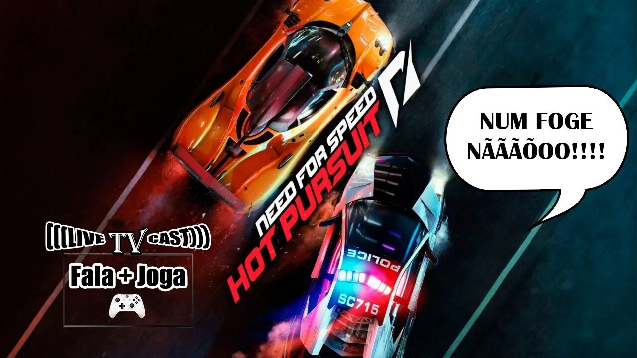 LIVE CAST NEED FOR SPEED HOT PURSUIT (2010) - NUM FOGE NÃOOO!!! AO VIVO