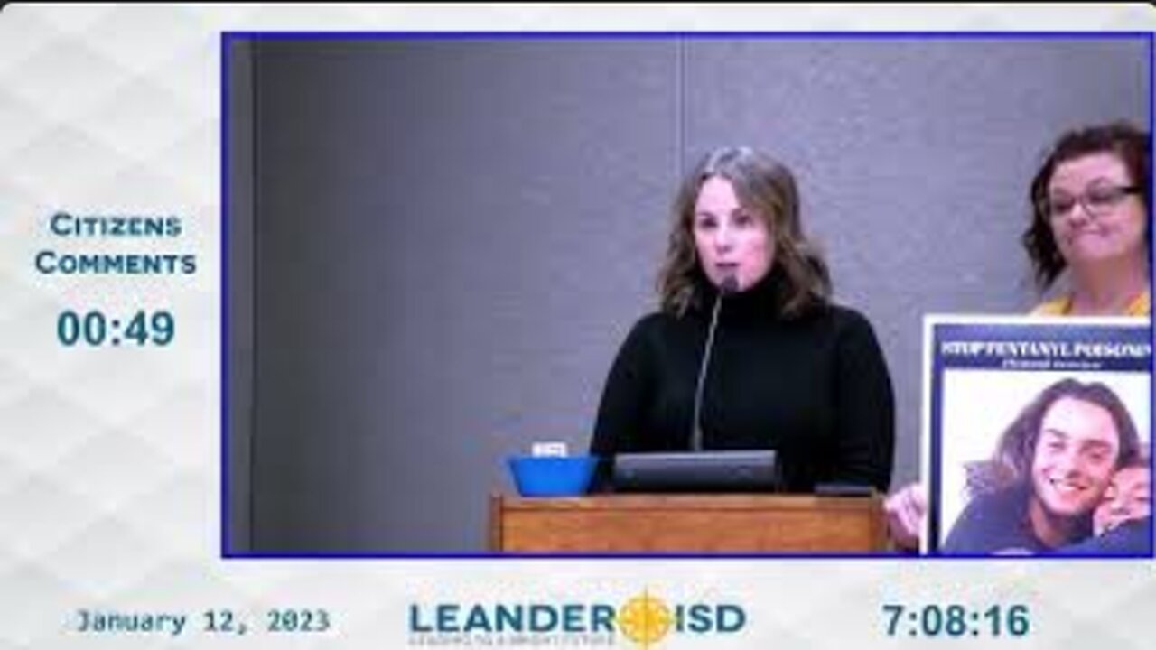 Leander ISD Mother Speaks on Fentanyl Poisoning of Son (01-12-2023)