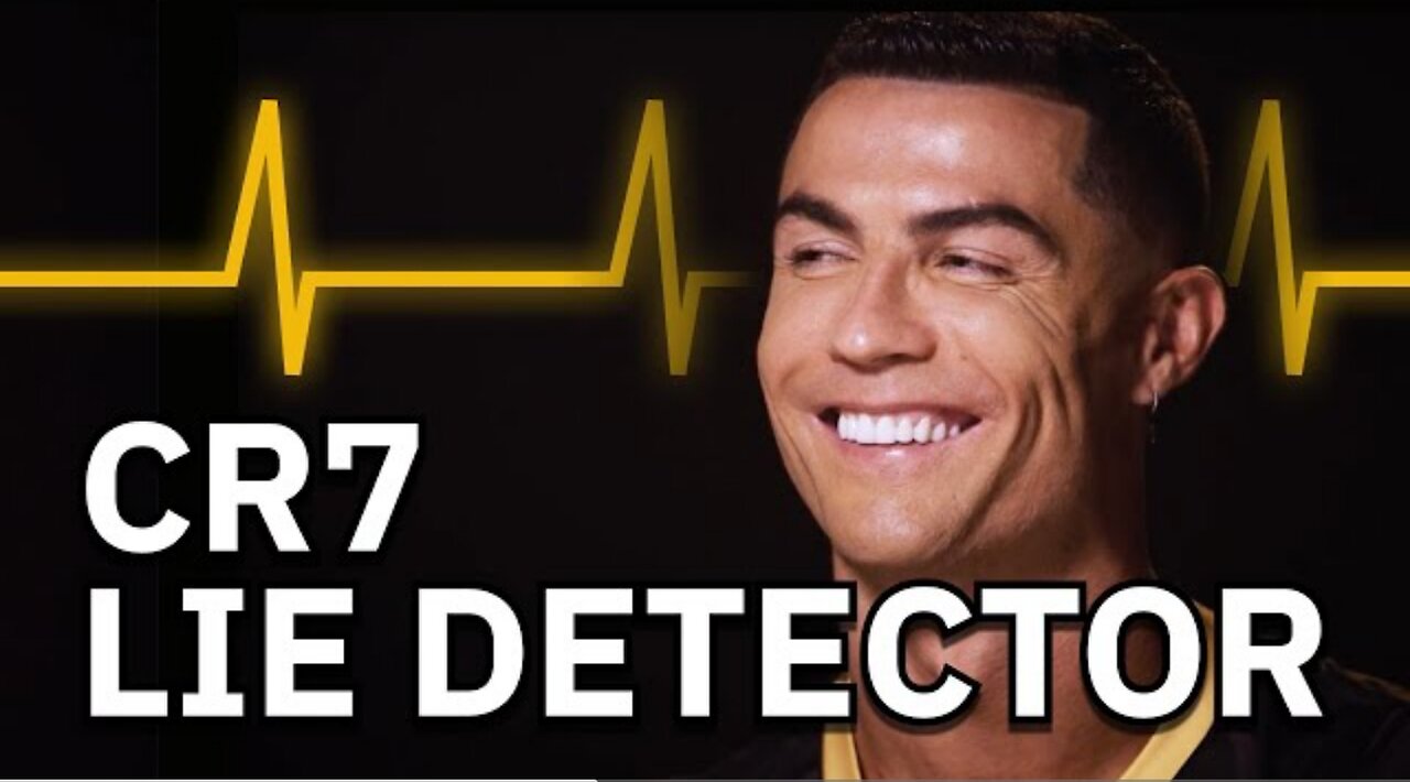 Christiano ronaldo vs lie detector with binance