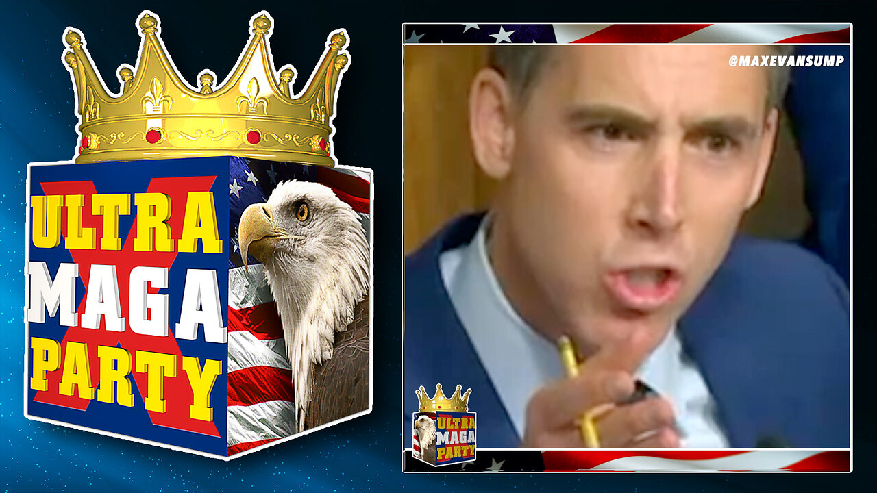 JOSH HAWLEY: You're facilitating the largest child-trafficking ring in American history!