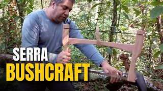 SERRA DE MADEIRA PARA BUSHCRAFT (BUCKSAW) DESMONTÁVEL - SERRA BUSHCRAFT