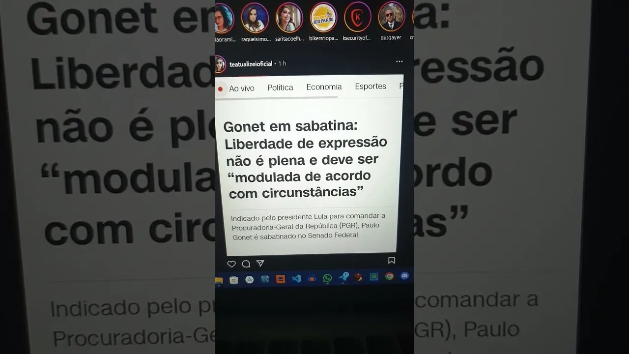 gonet: Liberdade expressão não é pleno e deve ser "modulada de acordo com circunstâncias " socorro🤮🤬