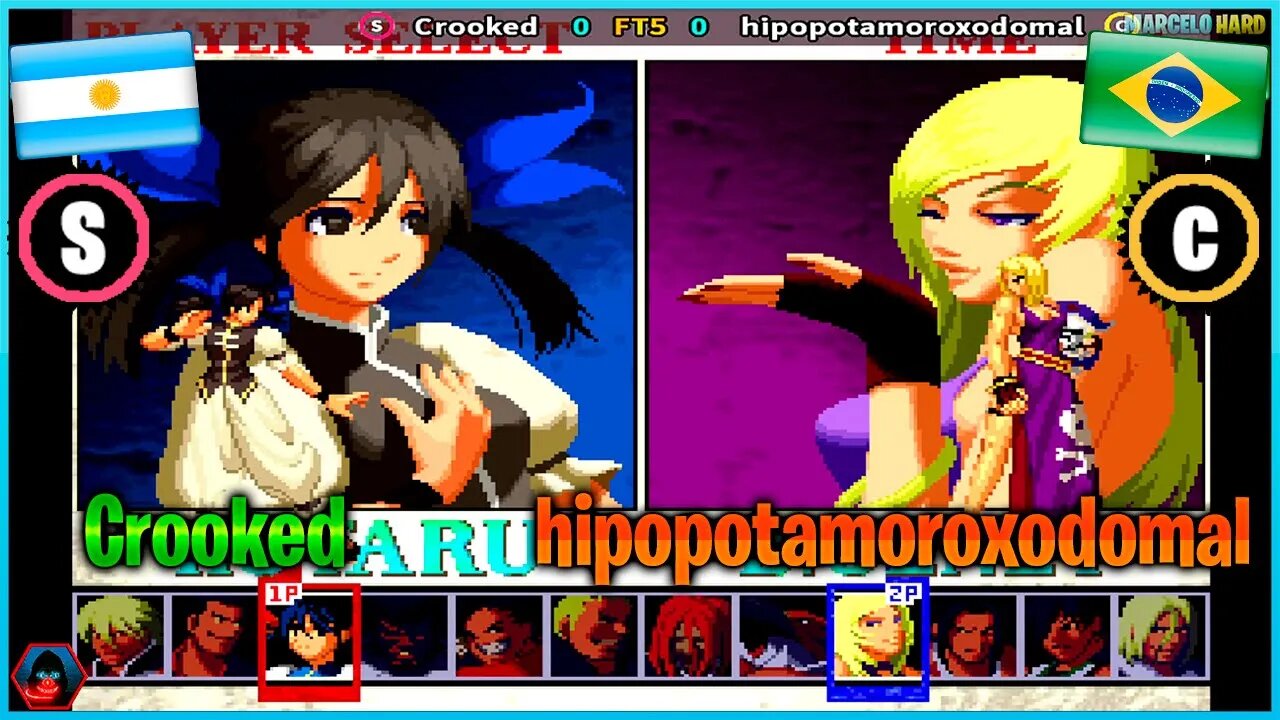 Garou Mark of the Wolves (Crooked Vs. hipopotamoroxodomal) [Argentina Vs. Brazil]